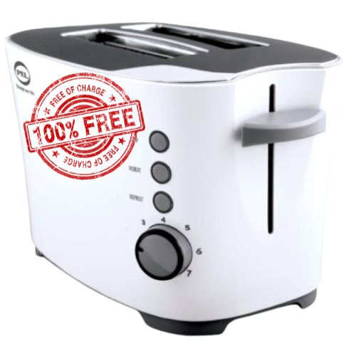 Free Pel SLice Toaster by salman electronics buy now pay later