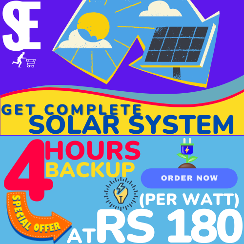 Salman Electronics brings the most affordable Solar Panel Prices in Karachi.