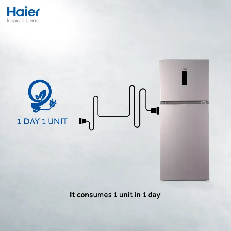 Haier Inverter Metal Door 14 CF (336 Liter) HRF-336IBSA