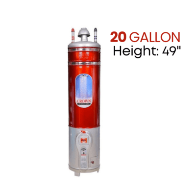 Crown Just Gas Tank Geyser 12x16 (20 Gallon)