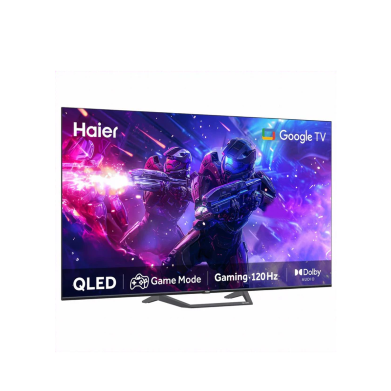 HAIER 50 INCH SMART & 4K QLED GOOGLE TV Model 50S80EUX