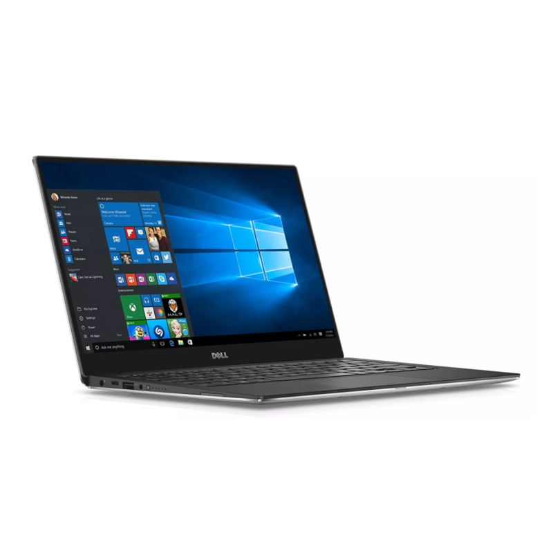 Dell XPS 13 9360 13.3" FHD Laptop 8th Gen Intel Core i7-8550U 8GB RAM 256GB SSD Machined Aluminum Display Silver Win 10