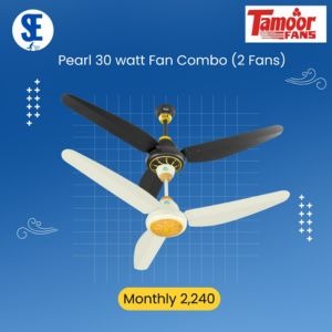 Tamoor Pearl AC/DC Fan Combo (2 Fans)